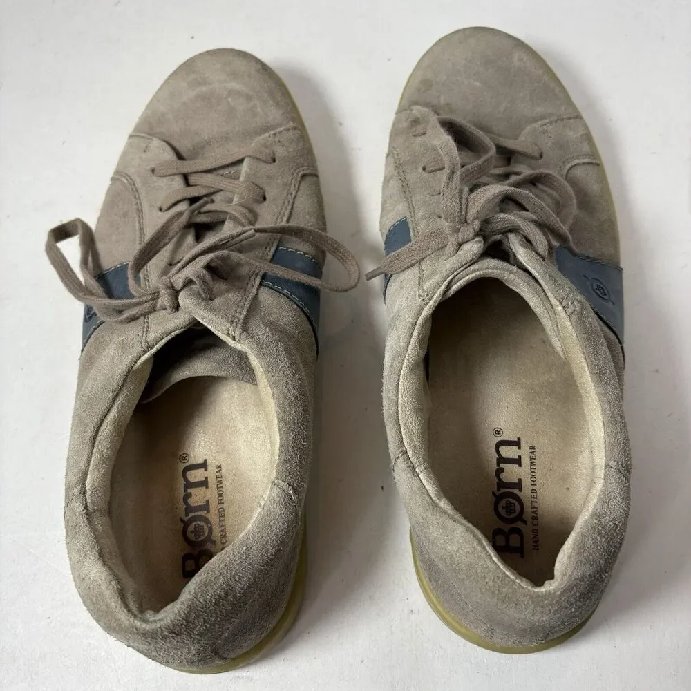 Born Fashion Sneakers Mens Size‎ 11 Ansgar Gray Leather Comfort H61522 F3